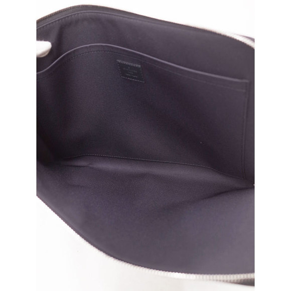 Louis Vuitton Pochette Jour Graphite Clutch Damier Black NM GM Bag - Picture 3 of 8